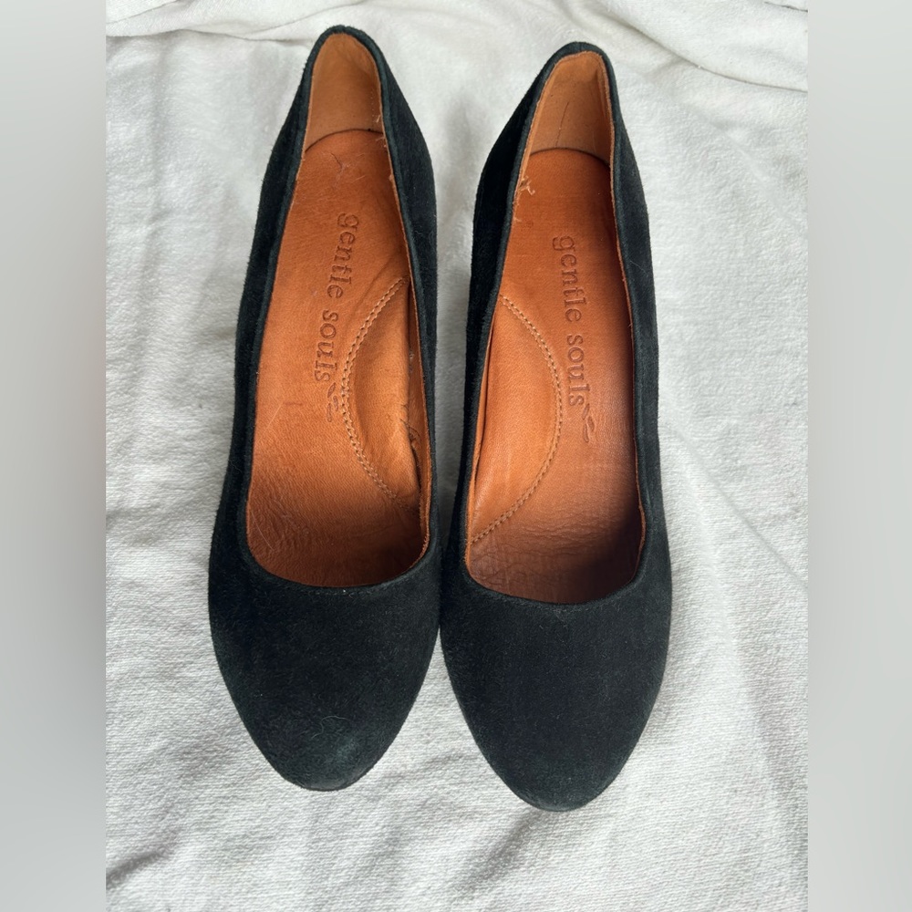 Gentle Souls Black Heels